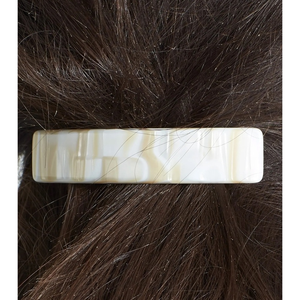 FRANCE LUXE Rectangle Barrette